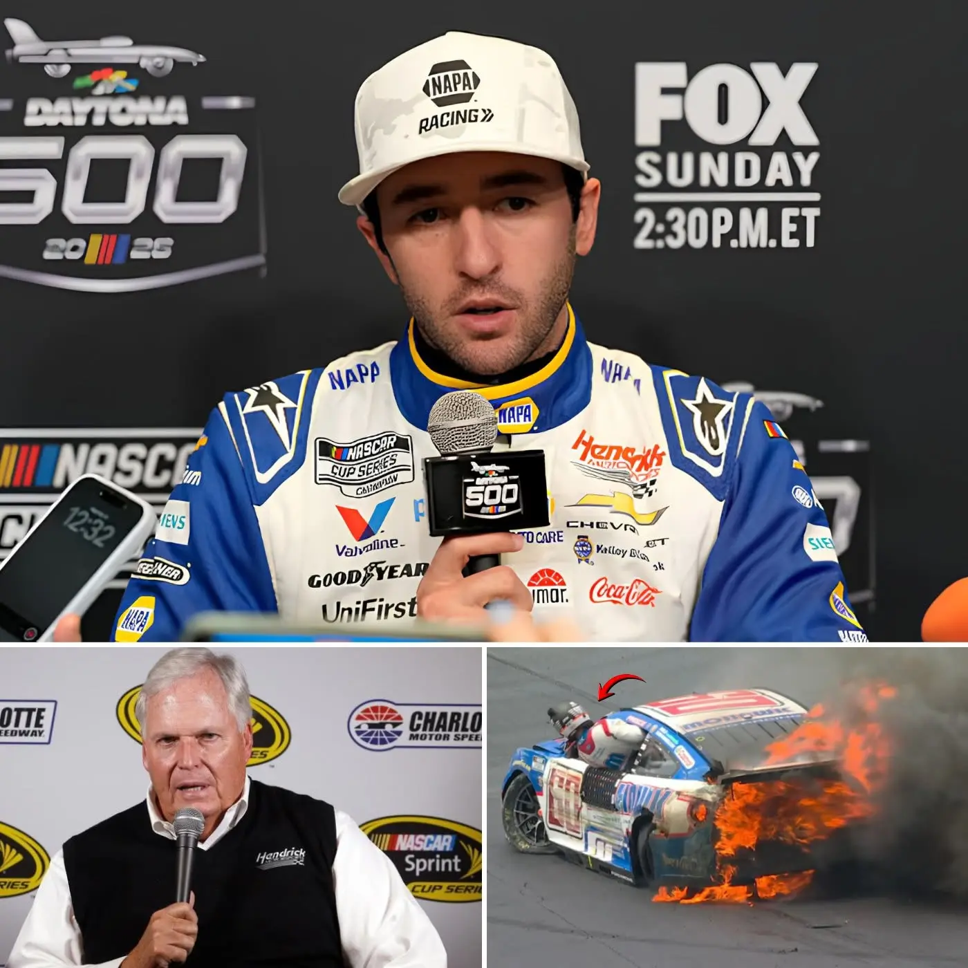Cover Image for SHOCKING NEWS: 🚨 “‘If the bike doesn’t change, I’m leaving… forever!’ — Chase Elliott declares war on Hendrick Motorsports after a series of disappointments; a shocking ultimatum forces Rick Hendrick to speak out immediately, putting his future at risk of leaving the team.” 👇👇👇