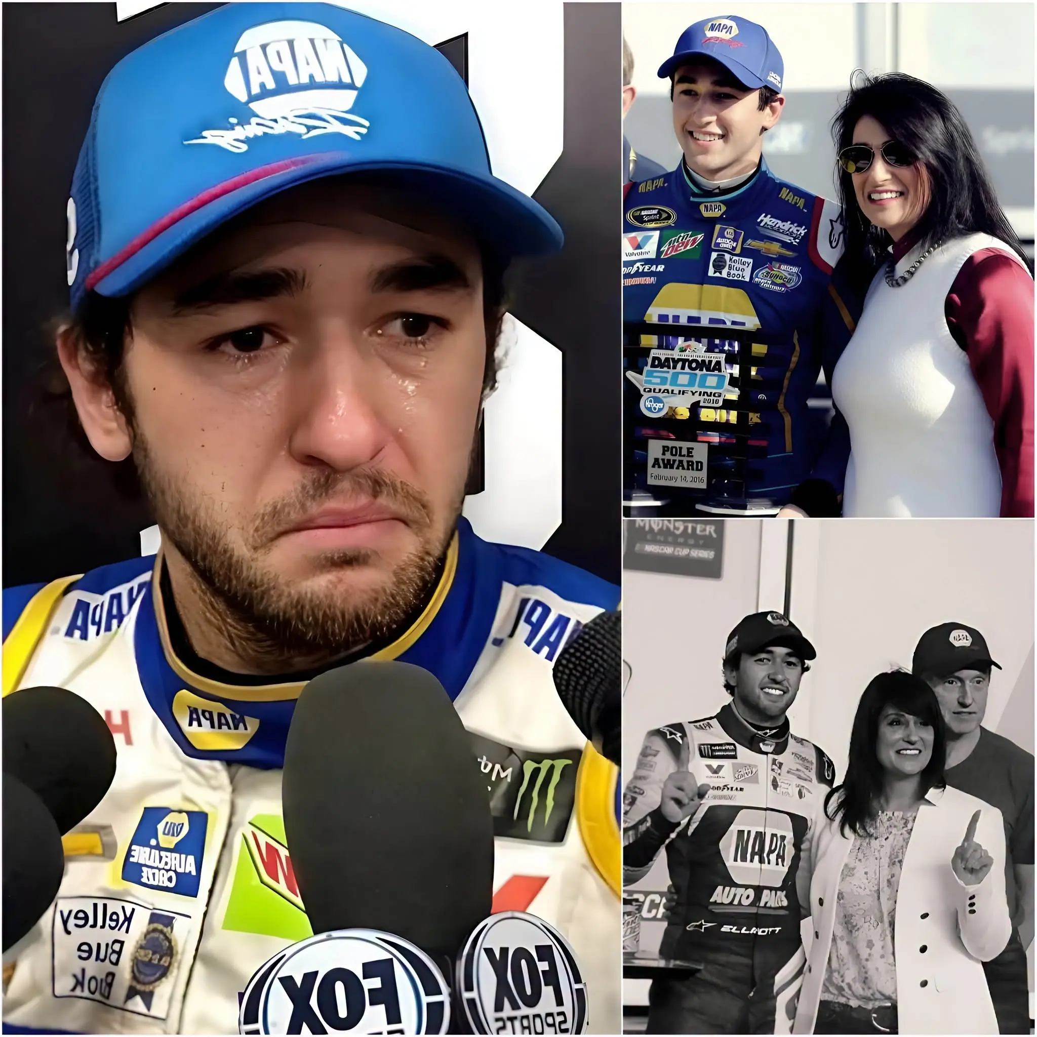 Cover Image for 😥💔SAD NEWS (UPDATE): Just minutes ago, we extended our deepest condolences to Chase Elliot after he received the sad news of the passing of his mother. Chase Elliot himself confirmed this information…👇