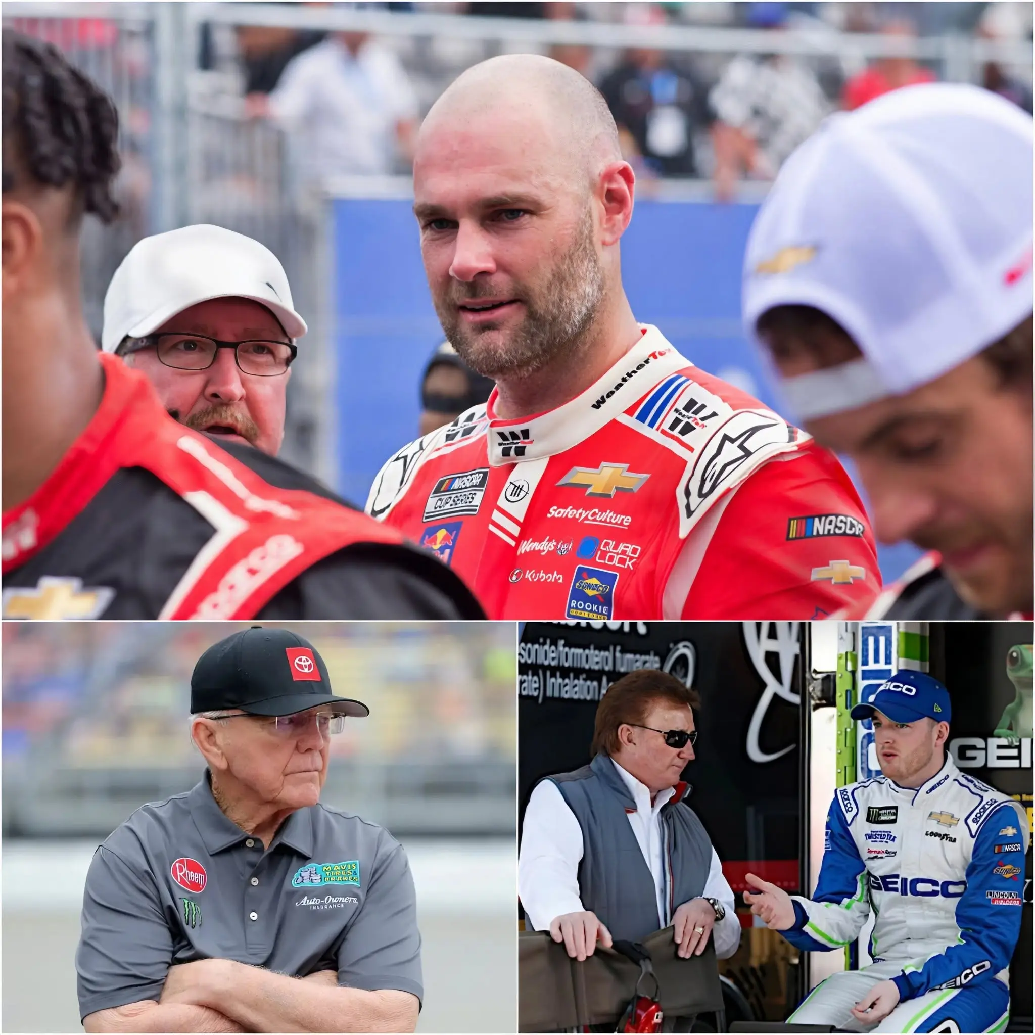 Cover Image for 🔥 NASCAR Outburst: “You just made an irreparable mistake!” Richard Childress unexpectedly erupted in rage after NASCAR decided not to penalize Shane van Gisbergen, unleashing a 15-word statement that silenced the entire racing world.