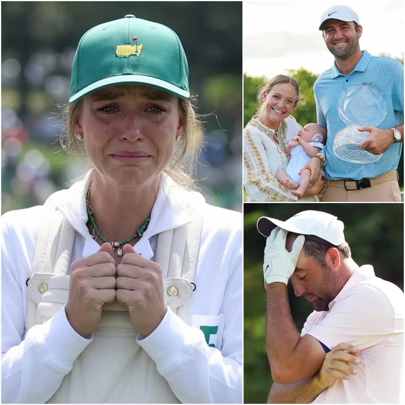 Cover Image for 💔“PLEASE… THERE’S SO MUCH YOU DON’T KNOW.” Moments after the 2026 Genesis Scottish Open, an emotional message from Scottie Scheffler’s wife sent shockwaves through the golf world as criticism over his unexpected performance continued to grow…
